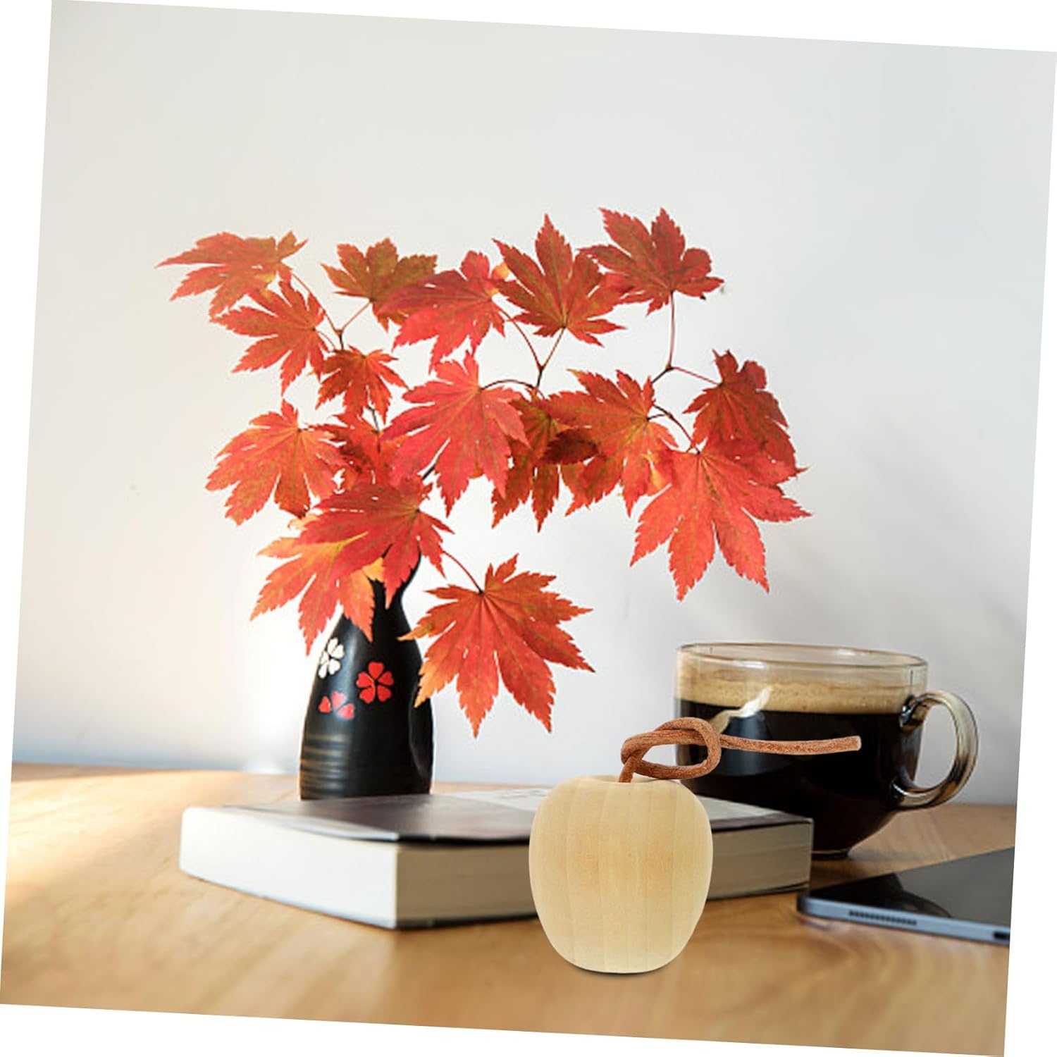 4pcs Unpainted Wooden Fruit DIY Decor Crafts