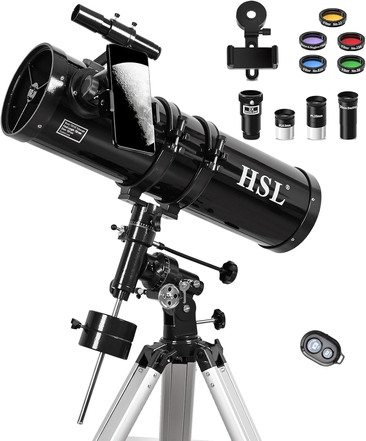 HSL 150EQ Reflector Telescope for Adults