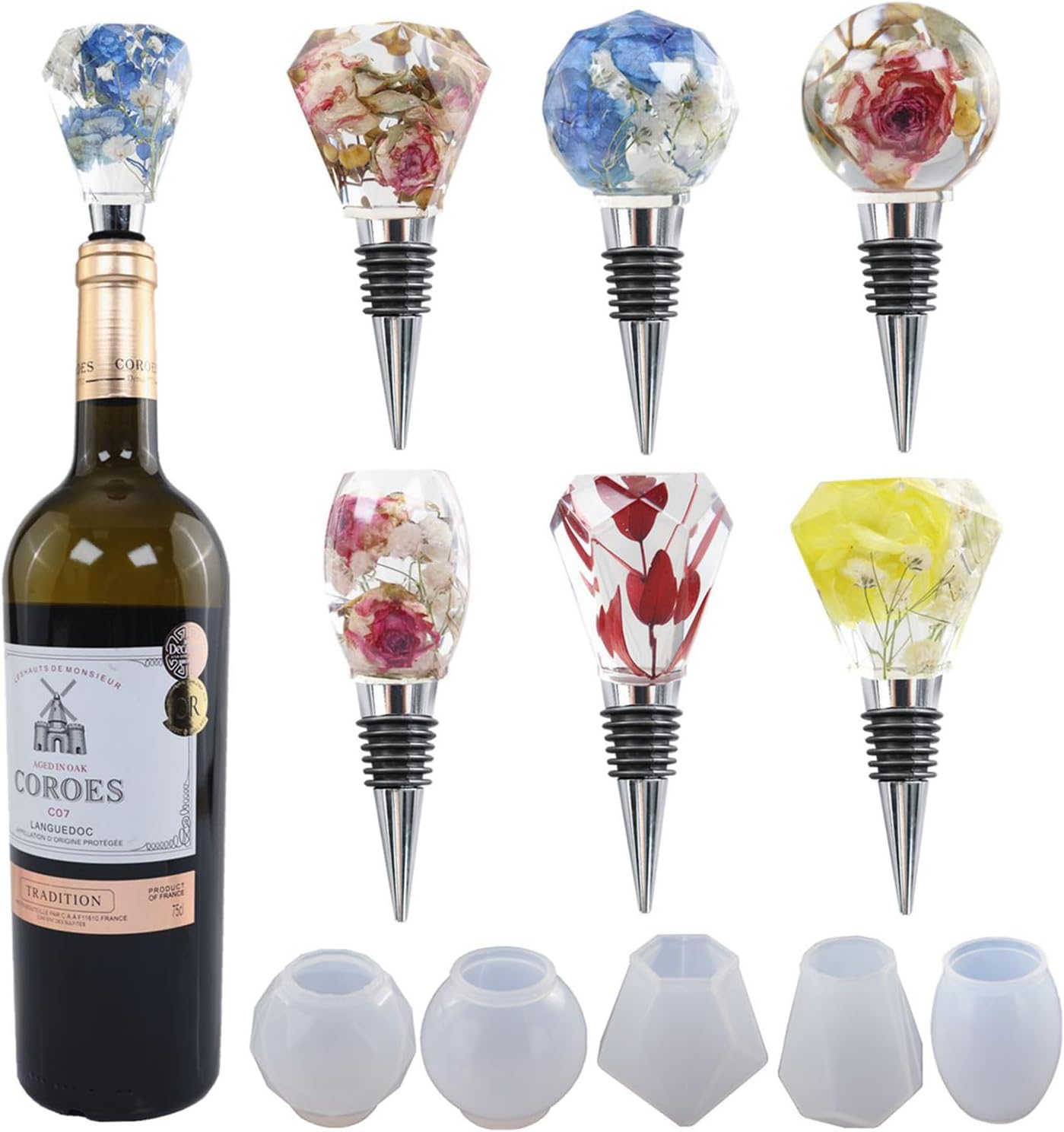 10 Pack Resin Mold Accessories for Soap and Candle Making