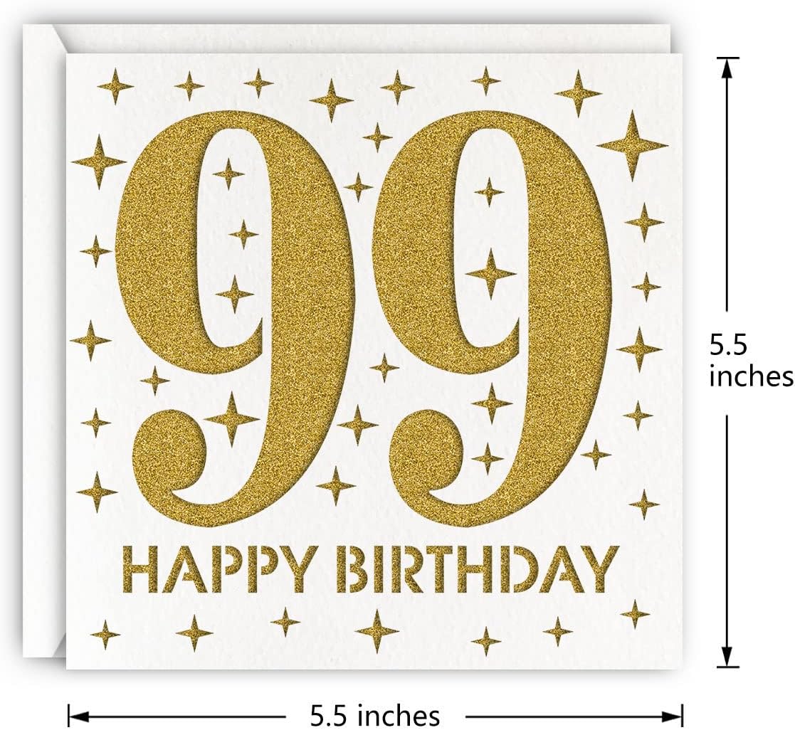 MAGJUCHE Birthday Card for 99th Celebration