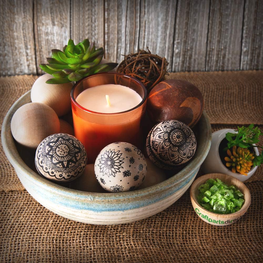 1 Inch Unfinished Wooden Balls Pack of 100