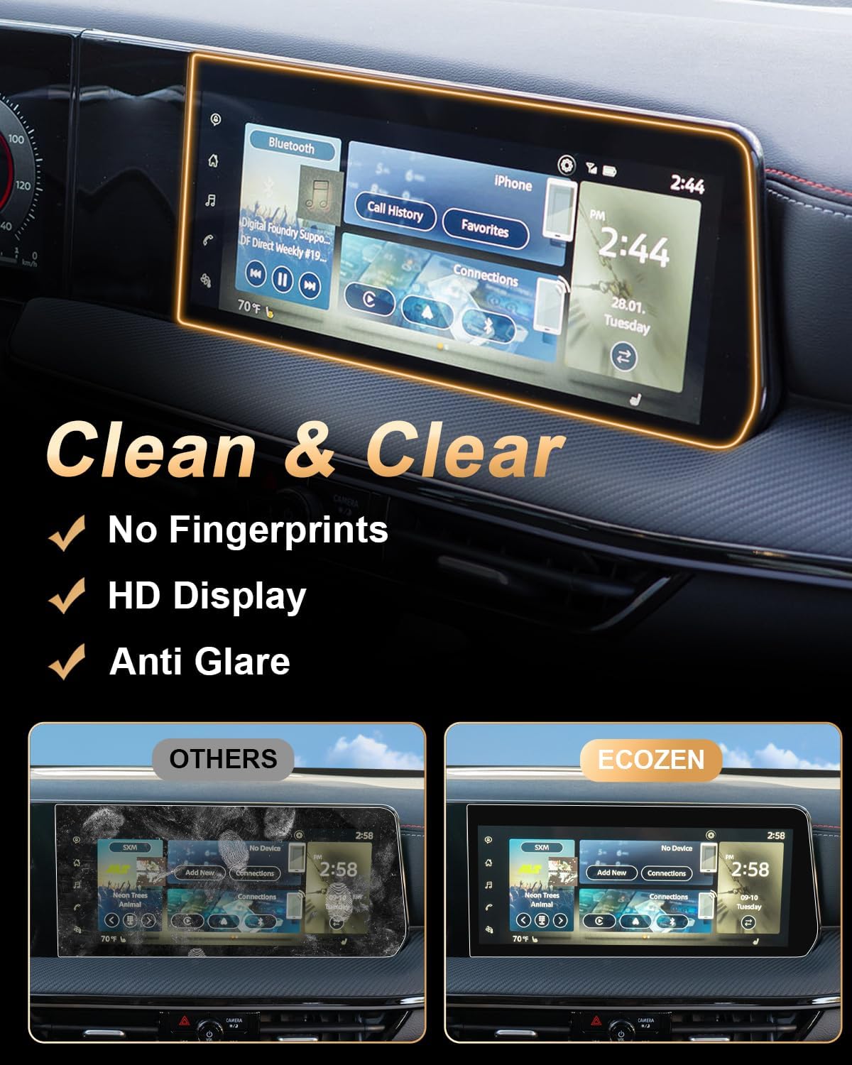 ECOZEN 2025 Nissan Kicks Matte Screen Protector