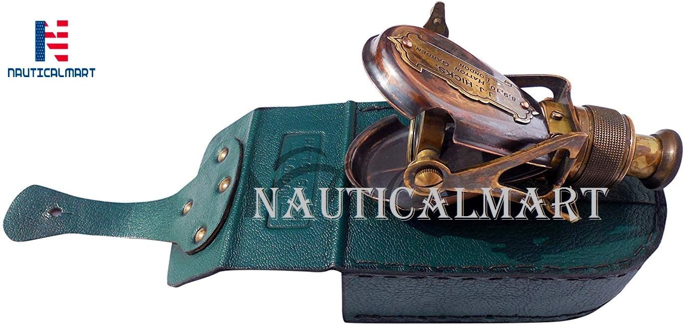 Antique Style Ships Pocket Brass Monocular with Box