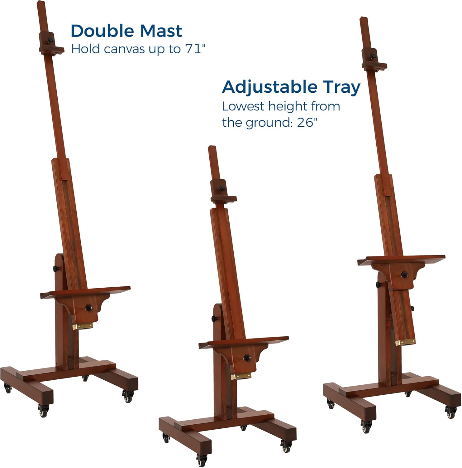 VISWIN Studio Heavy Duty Easel for Large Canvas Up to 71