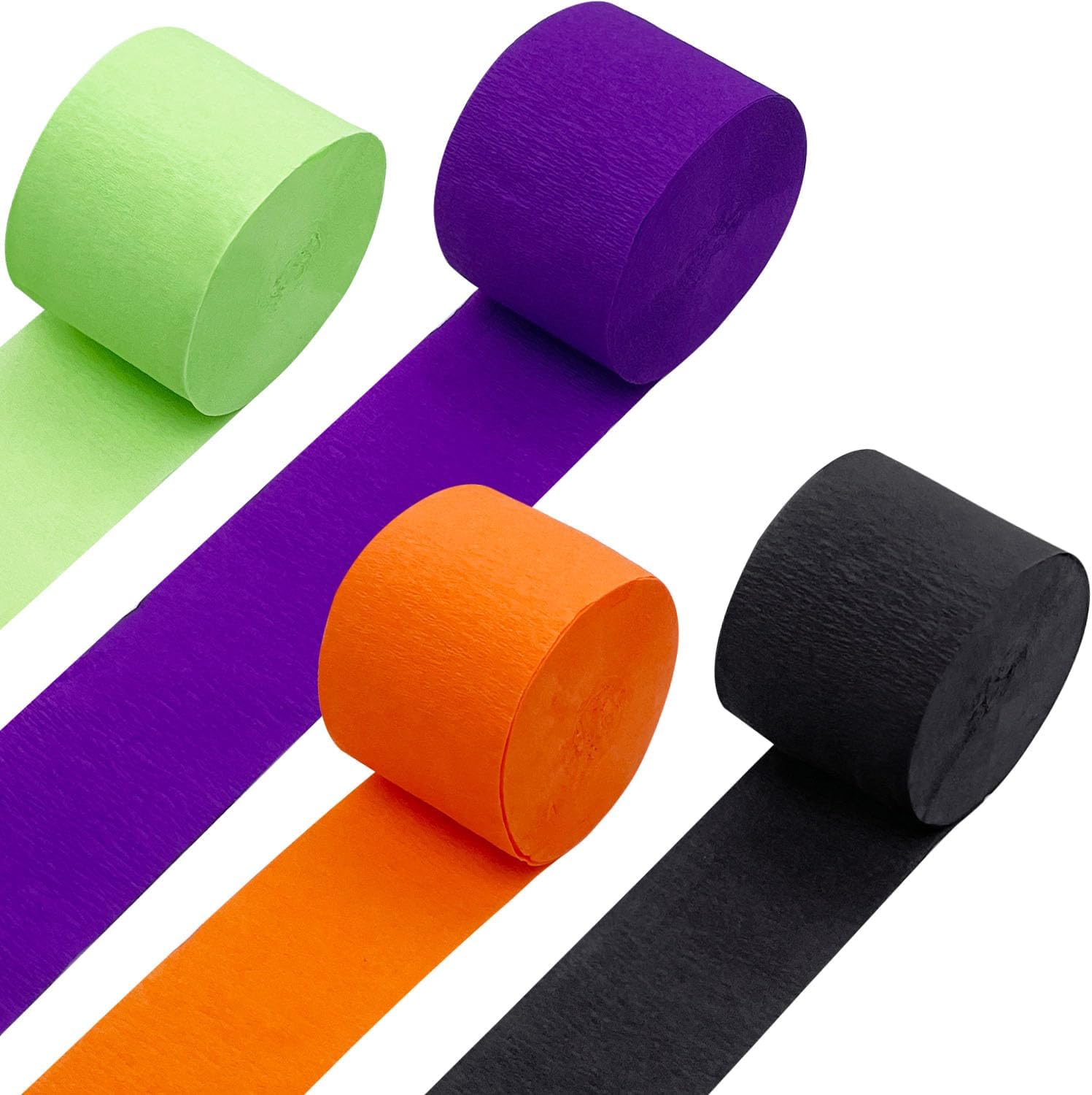 PheiLa Halloween Crepe Paper Streamers 4 Rolls