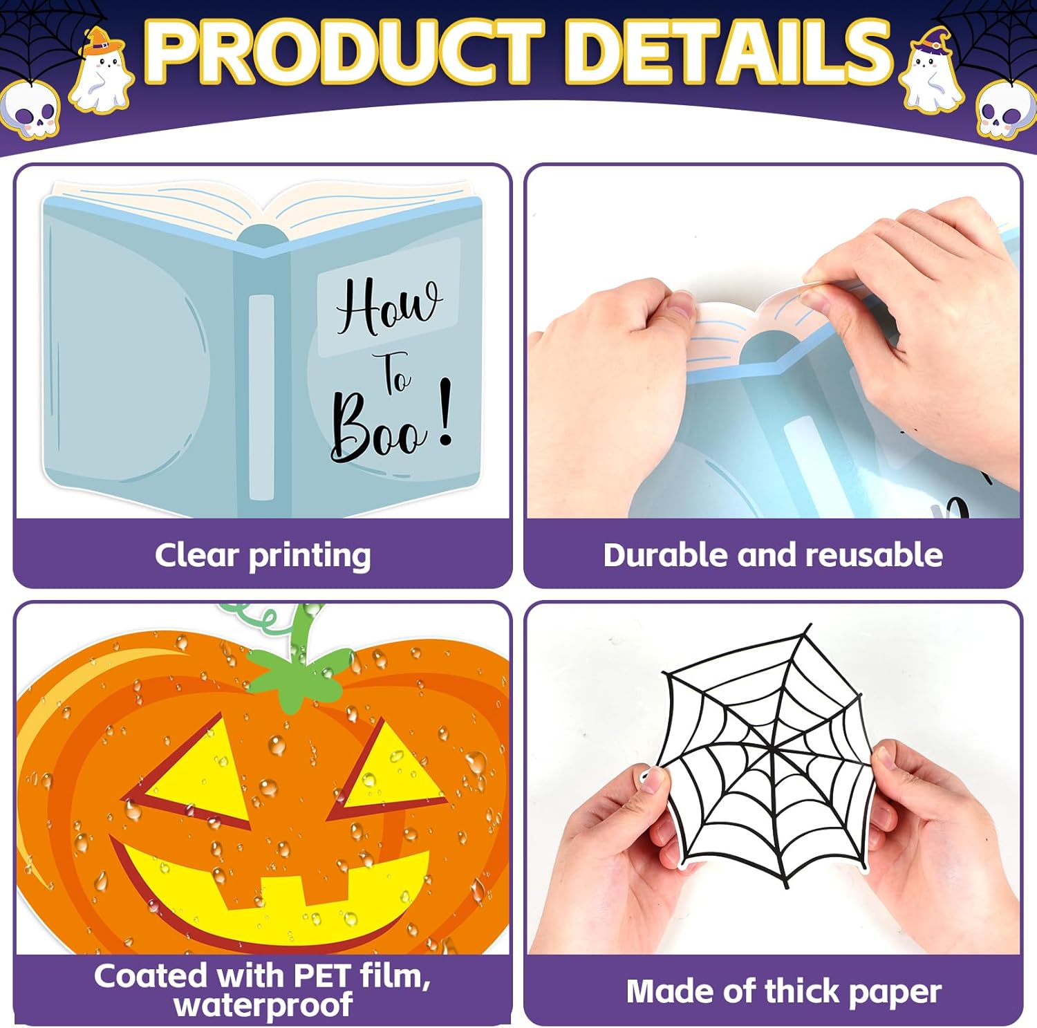 Halloween Bulletin Board Decorations Classroom Party Decor