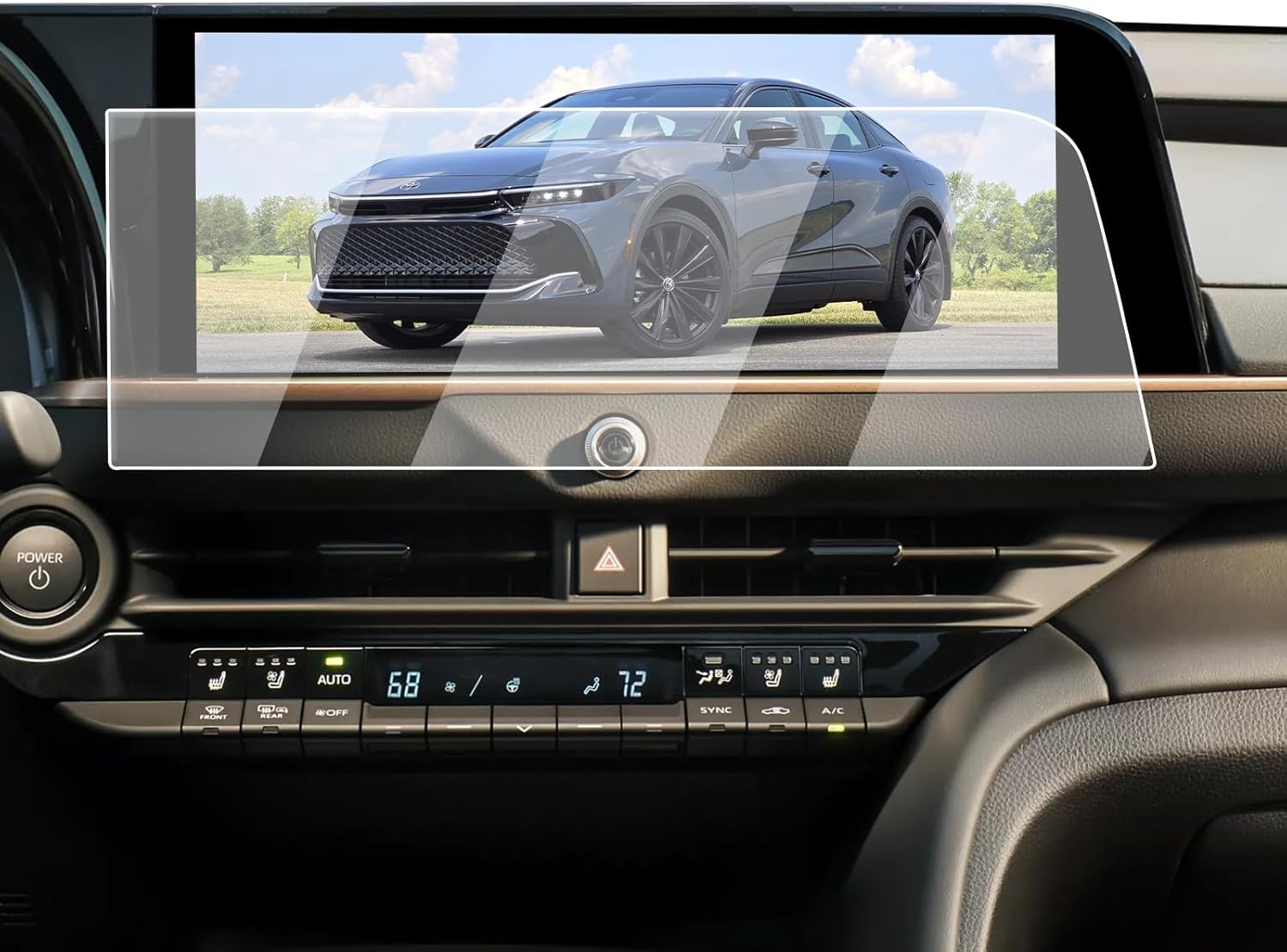 ECOZEN 123-Inch Screen Protector for 2023-2026 Toyota Crown