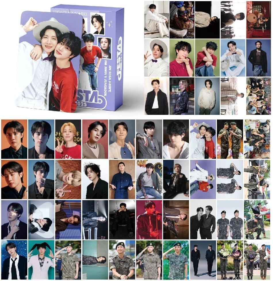 Bangtan Boys 2025 FESTA Lomo Card Set 7 Members