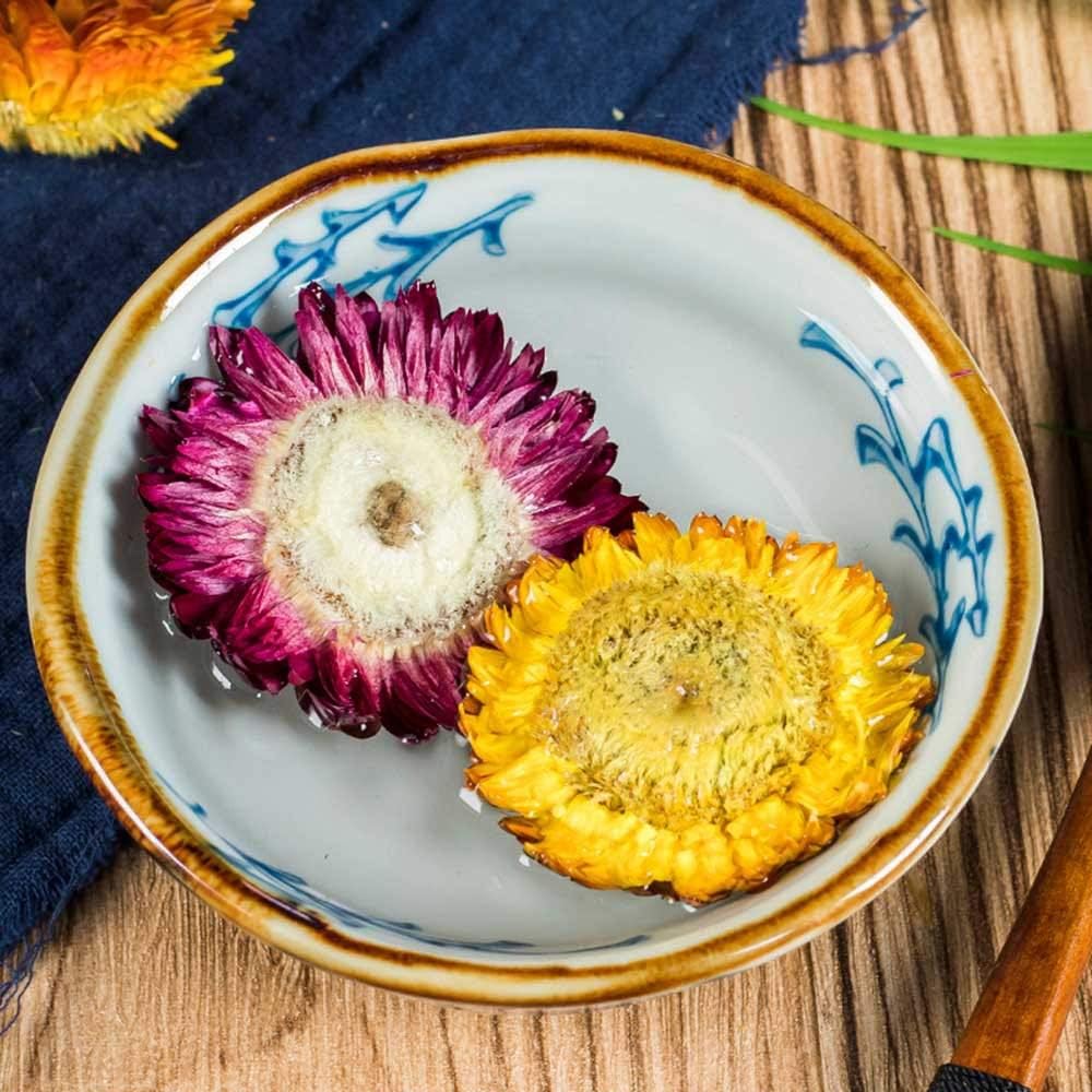 TooGet Fragrant Strawflower Dried Flowers for Decor and Crafts