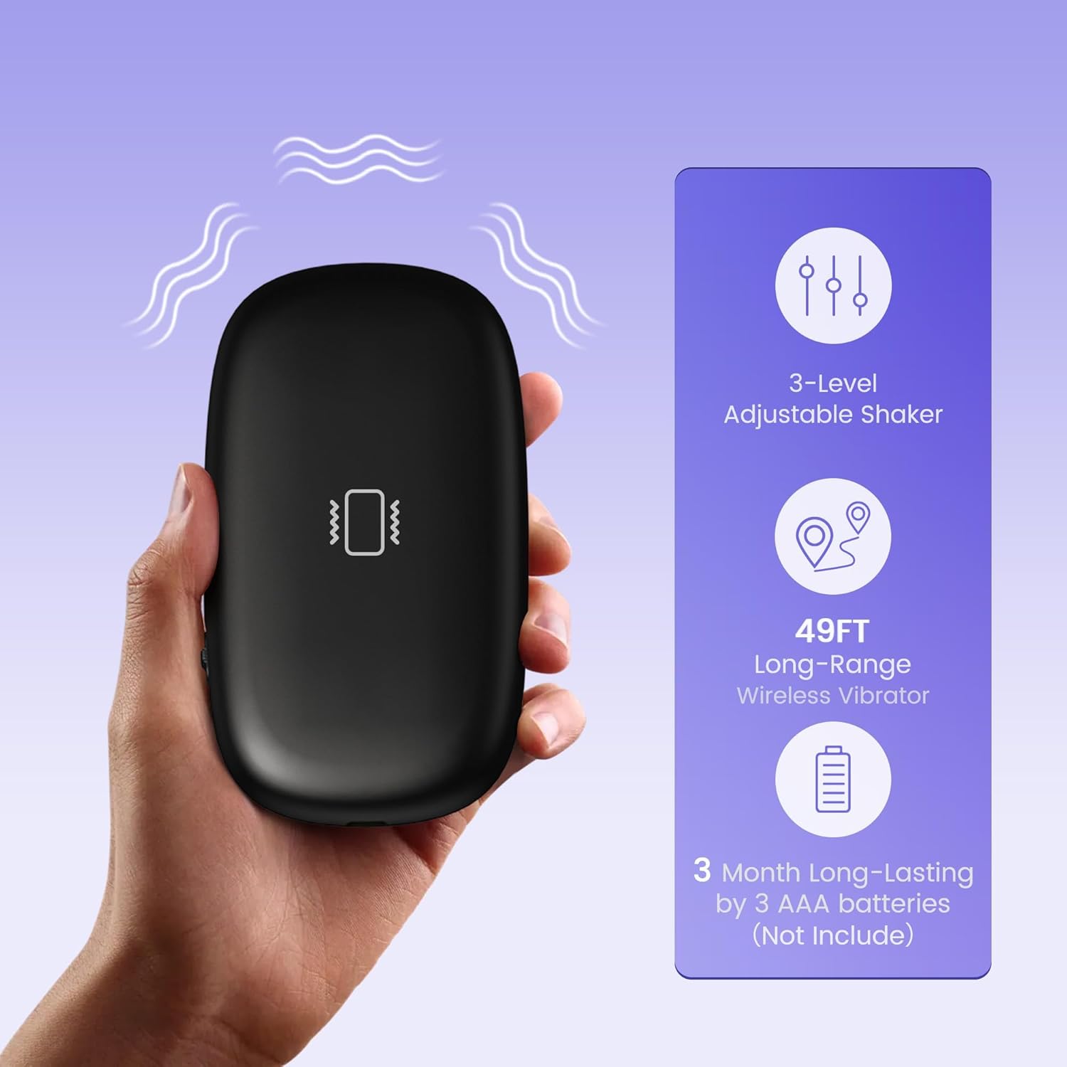 Dekala Bed Shaker Alarm Clock for Heavy Sleepers
