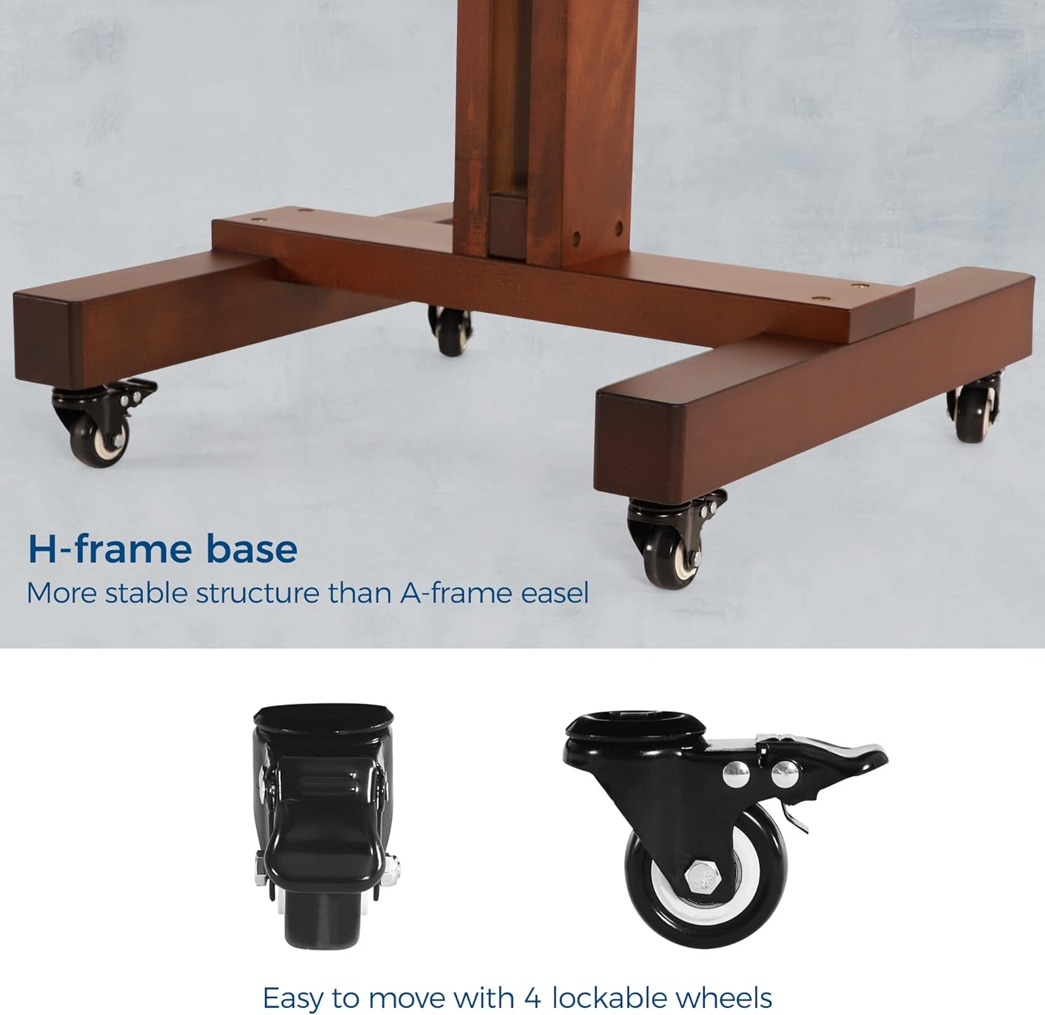 VISWIN Studio Heavy Duty Easel for Large Canvas Up to 71