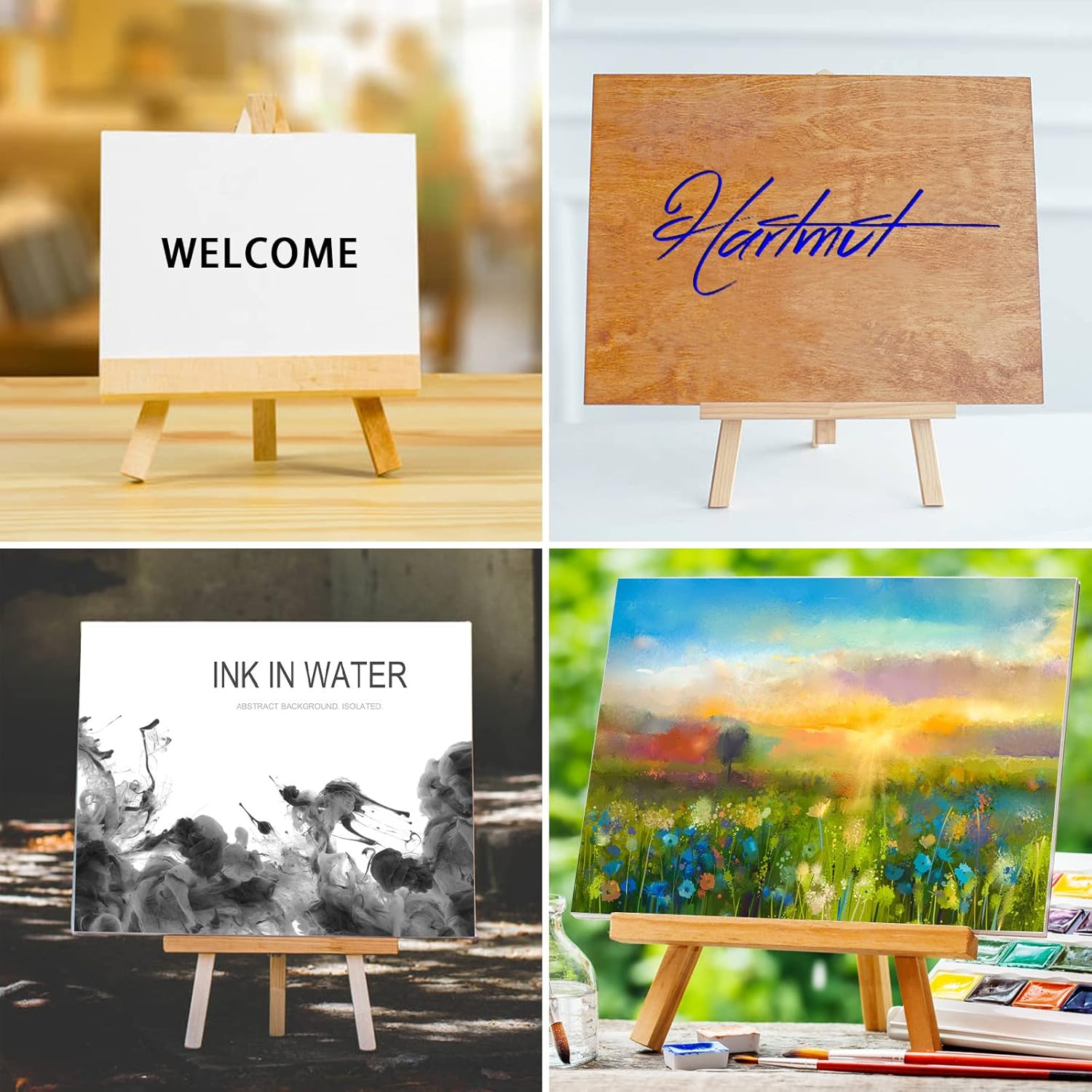 JOY SPOT 6 Pack 16 Inch Tabletop Easel