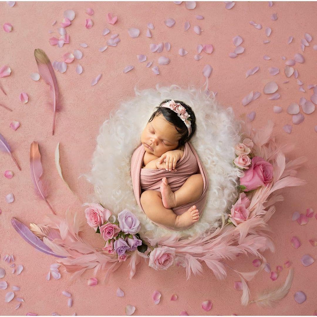 4PC Newborn Photo Props Set for 0-3 Months Babies