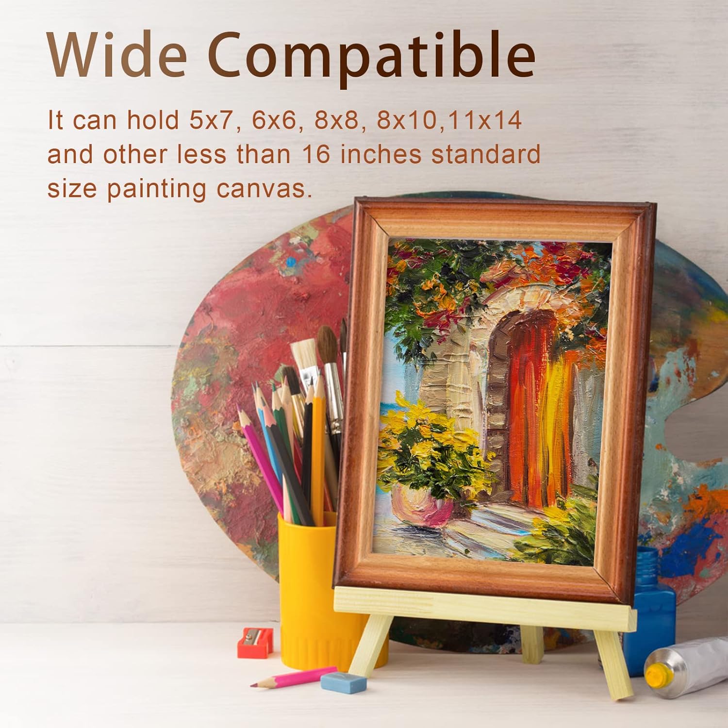 JOY SPOT 6 Pack 16 Inch Tabletop Easel