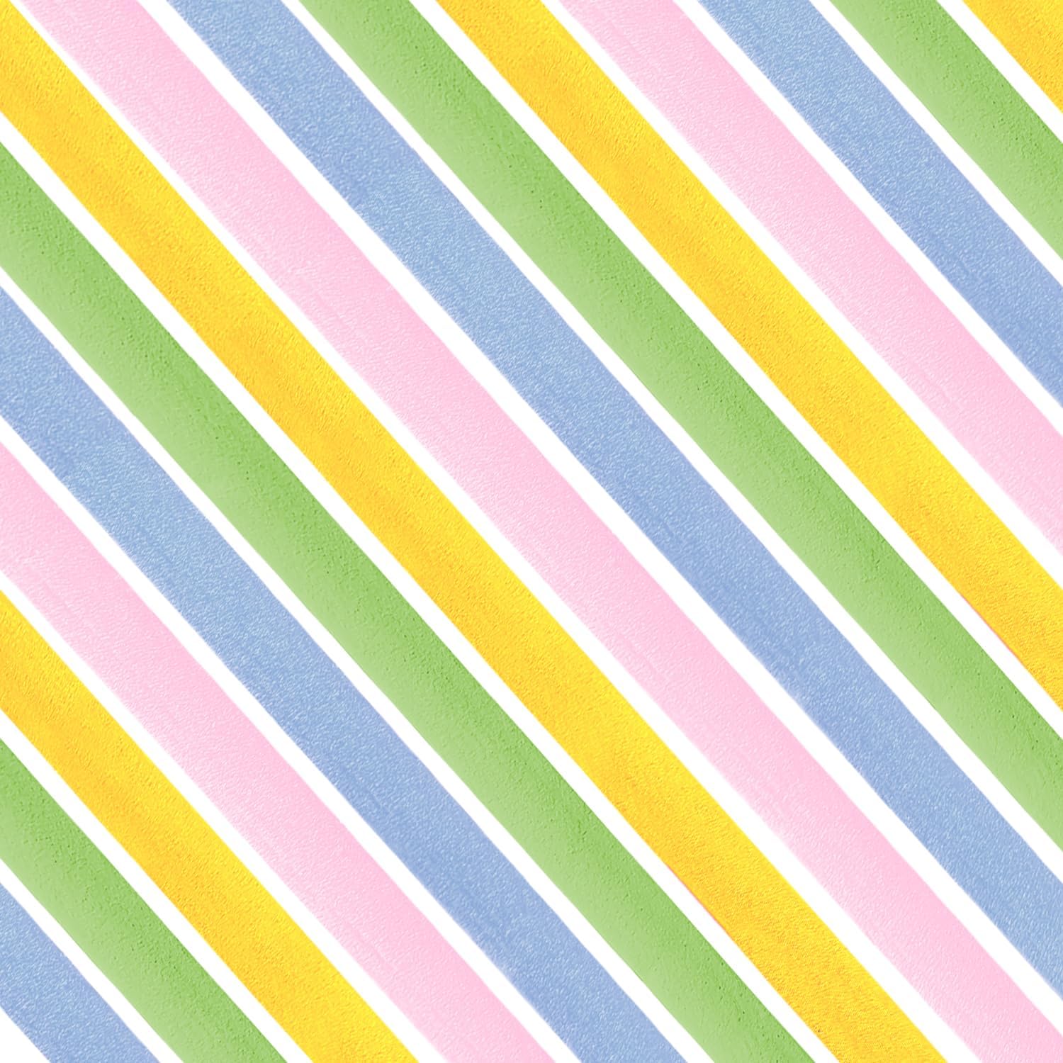PheiLa 4 Roll Crepe Paper Streamers for Easter Decorations