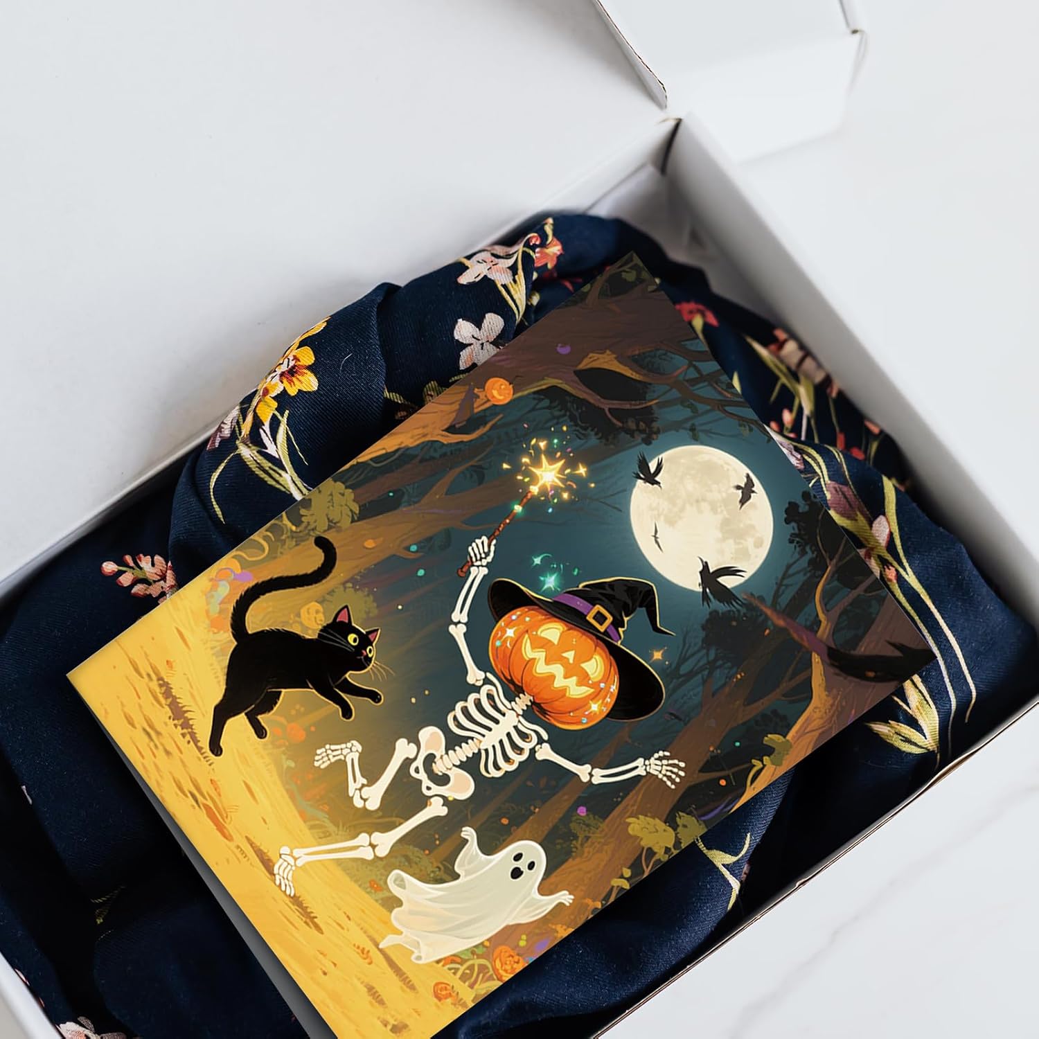 SuperShunhu Halloween Greeting Card with Funny Design