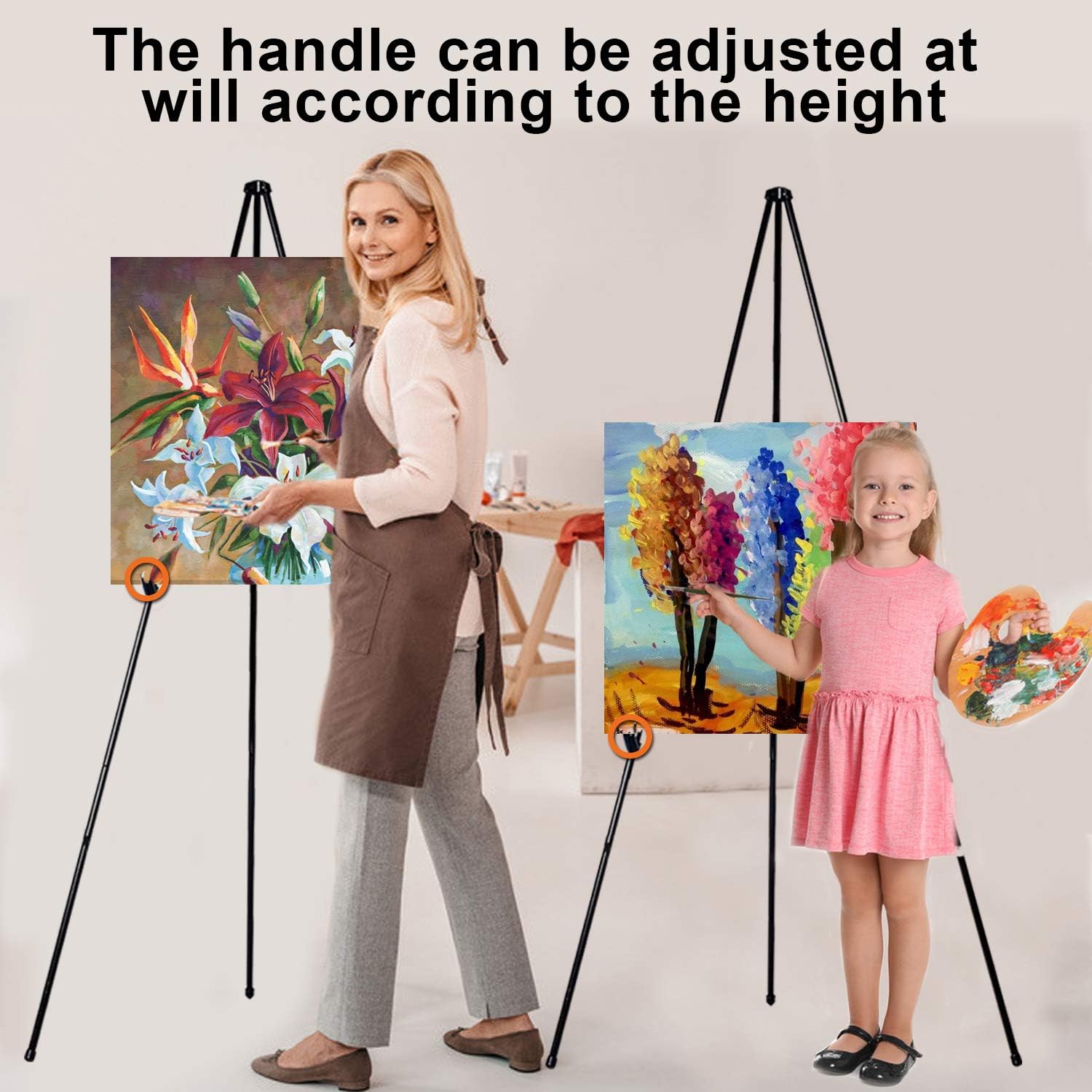 63 Inch Folding Easel Stand for Display