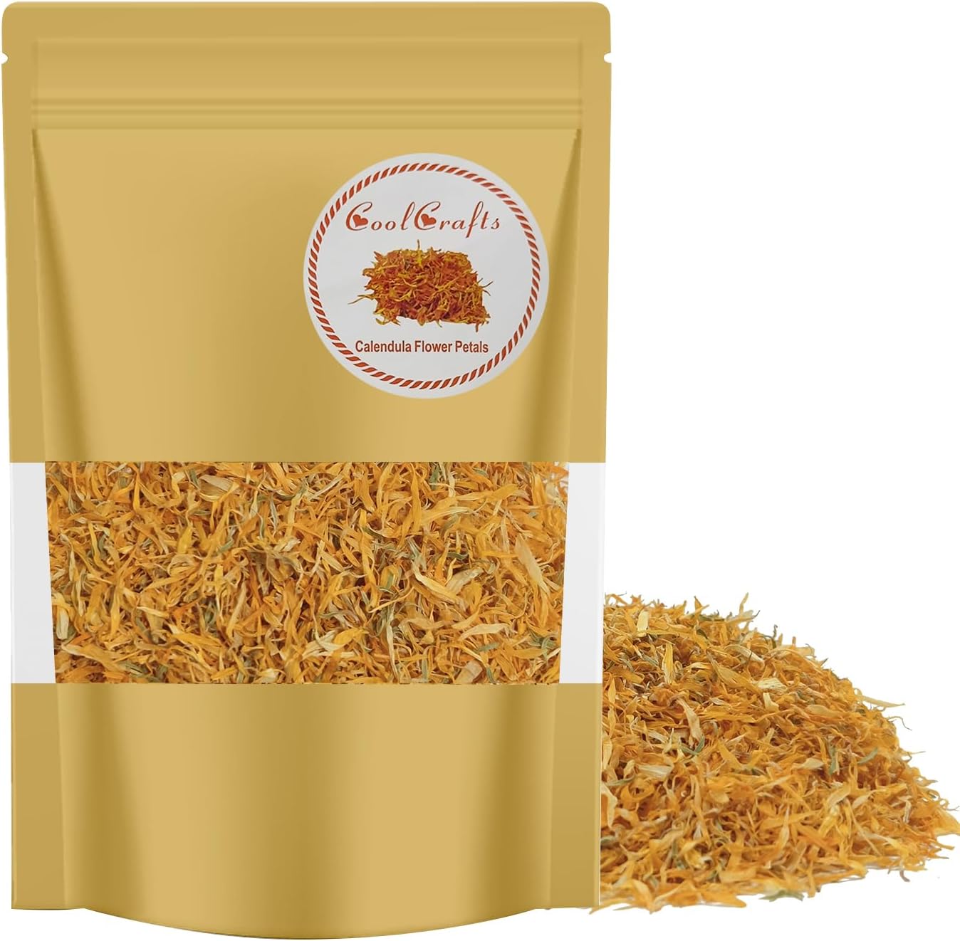 CoolCrafts Dried Calendula Flowers 1 OZ