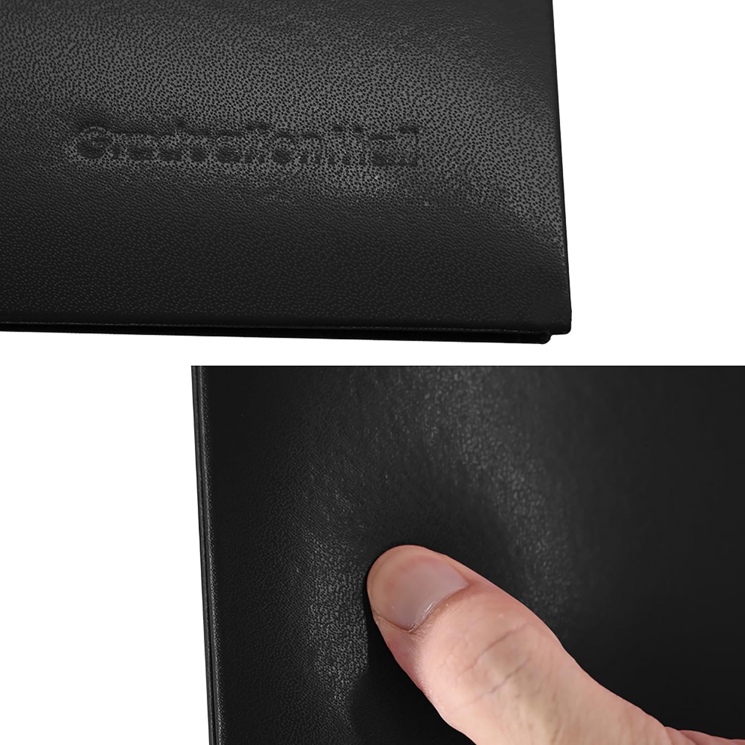 GraduationMall 85 Inch x 11 Inch Certificate Cover Holder Black 12 Packs