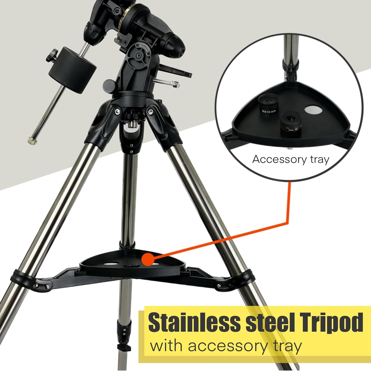 SpectrumOI Telescope for Kids Adults - Premium EQ Reflector with 130mm Aperture
