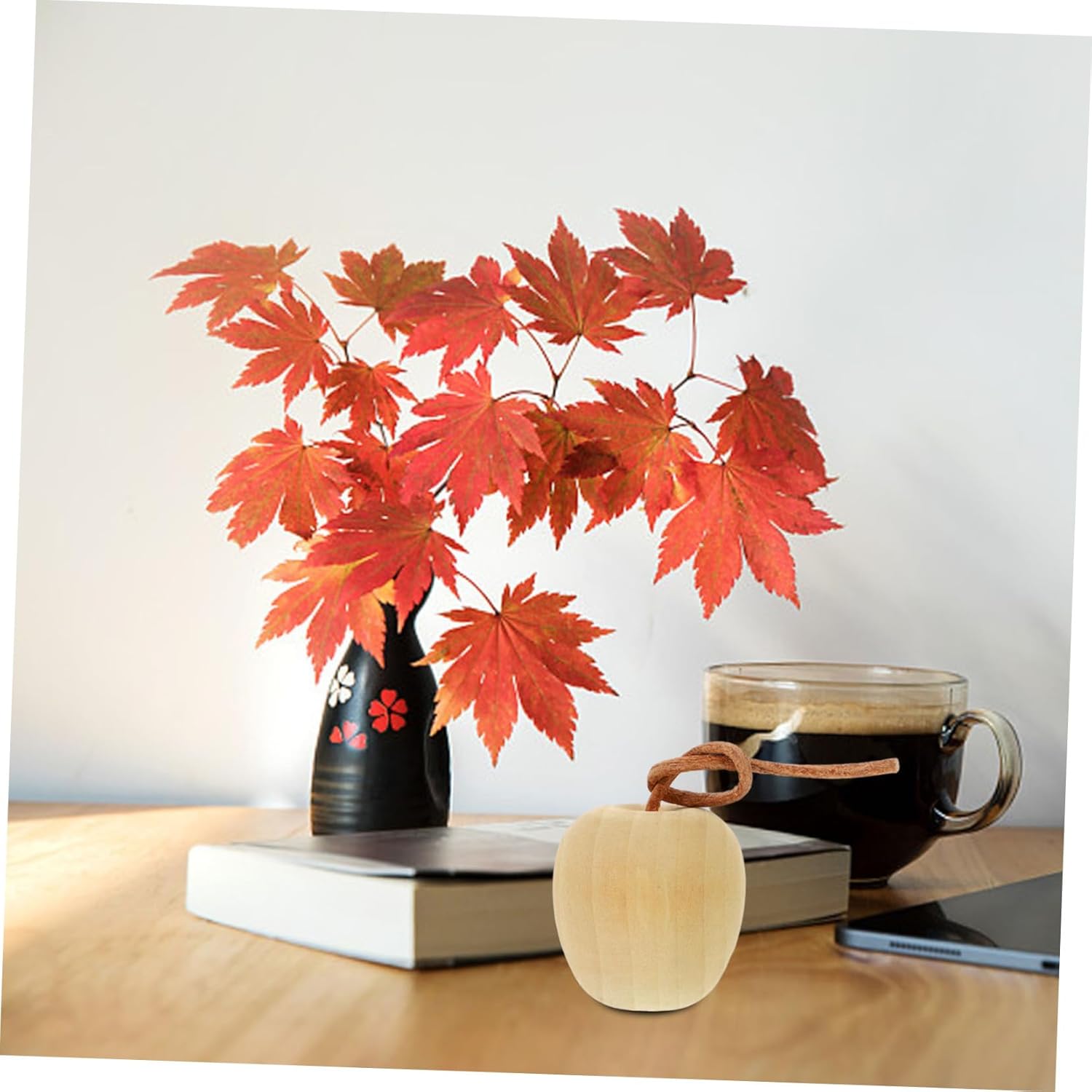 ABOOFAN 4pcs Unpainted Wood Fruit Decor DIY Kit