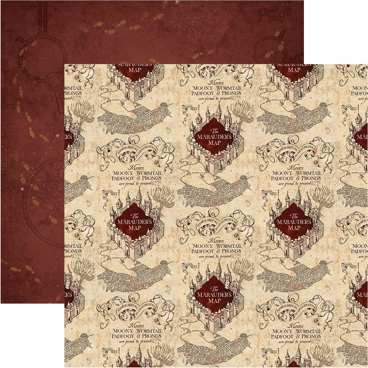 Harry Potter Decorative Double Sided Paper Pack - 14 Sheets
