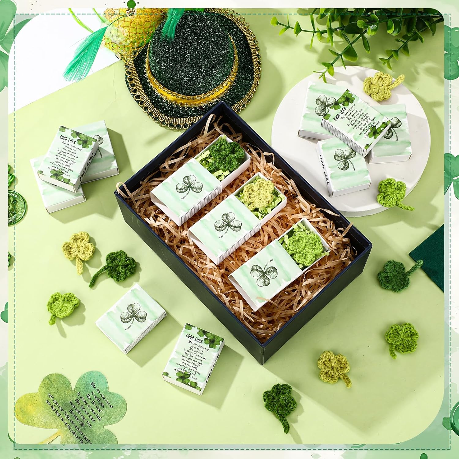 Wettarn 24 Piece St Patricks Day Gift Set