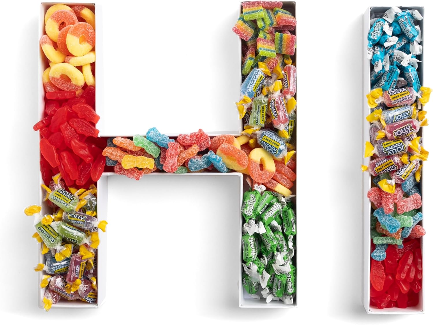 Handmade Cardboard Letter E Candy Box 12 x 15