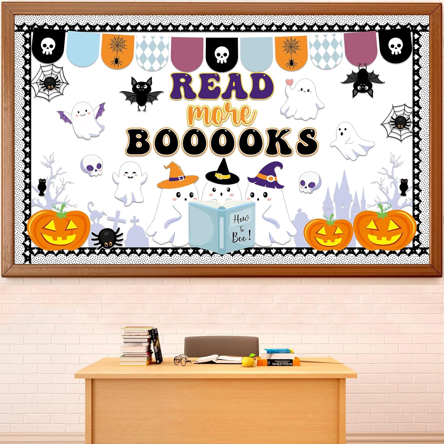 Halloween Bulletin Board Decorations Classroom Party Decor