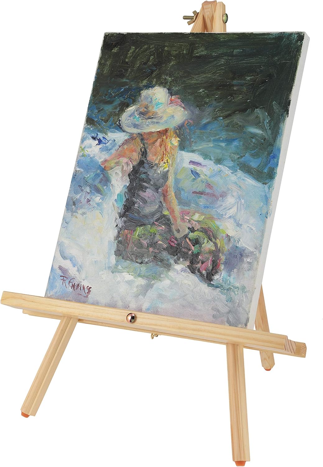 Creative Mark Thrifty Table Top Easel - White - Single