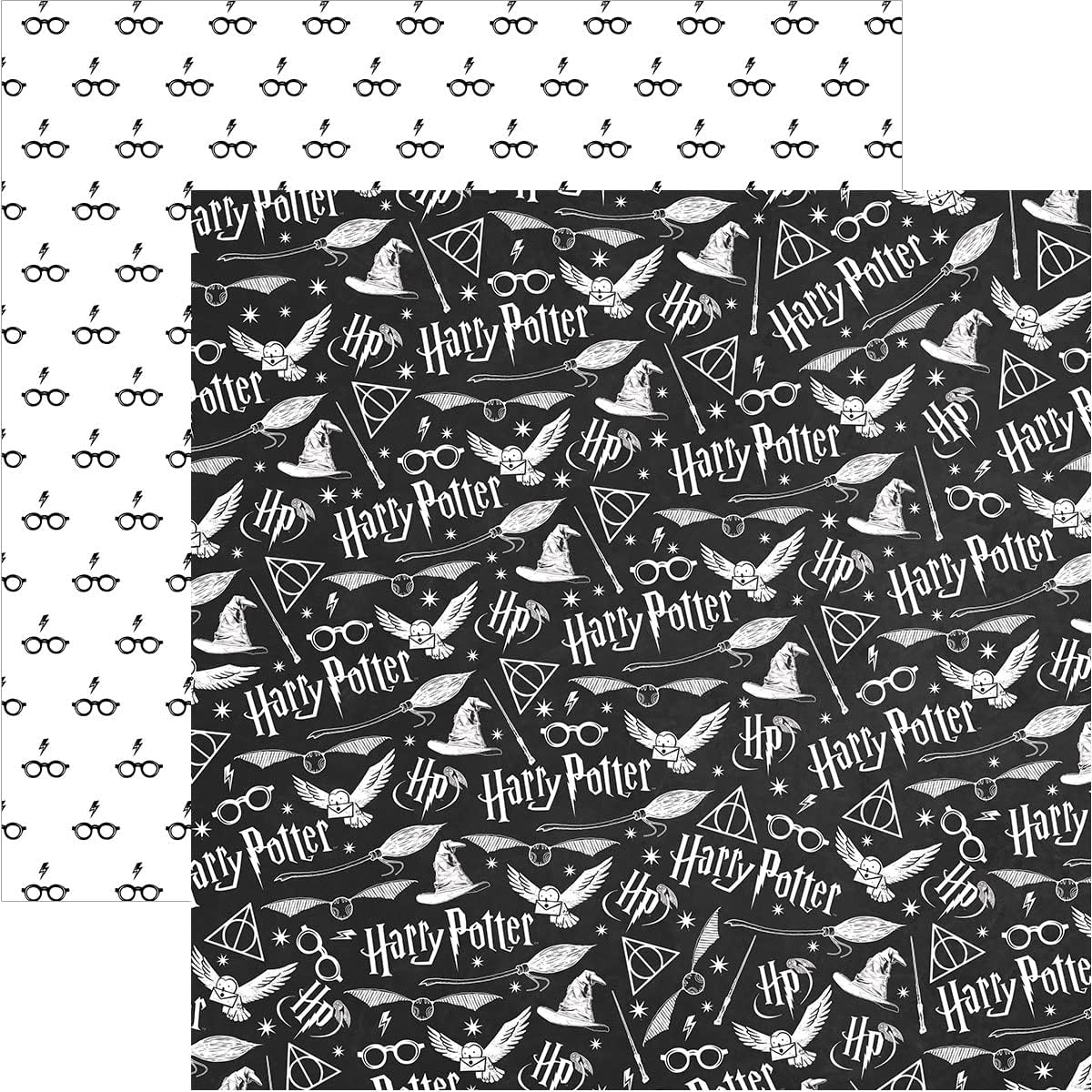 Harry Potter Decorative Double Sided Paper Pack - 14 Sheets