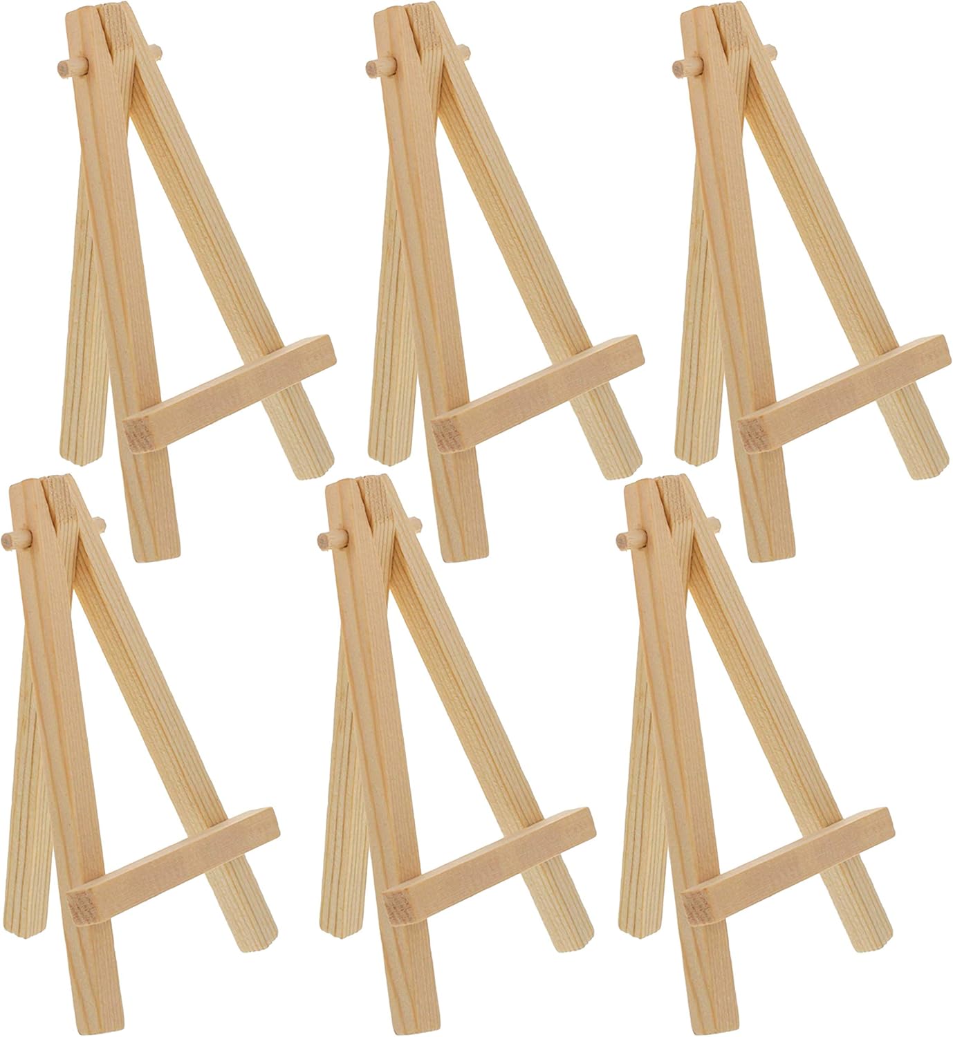 US Art Supply 8 High Wooden Easel 6 Pack