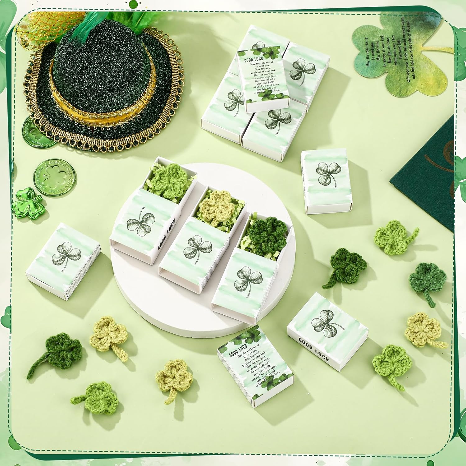 Wettarn 24 Piece St Patricks Day Gift Set