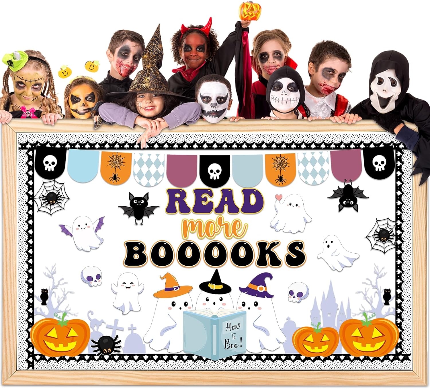 Halloween Bulletin Board Decorations Classroom Party Decor
