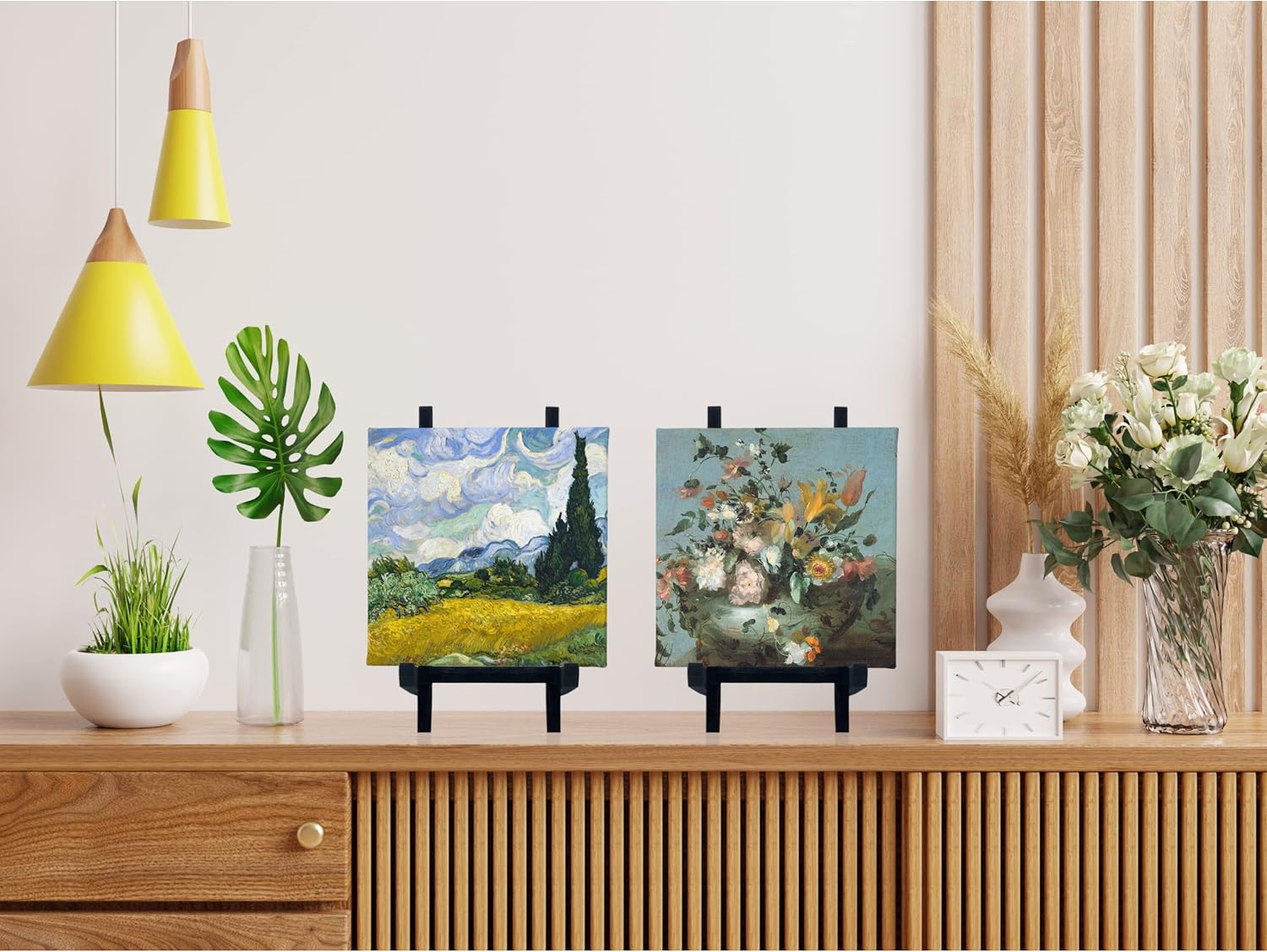 ILOT 9 Inch Tabletop Easel Stand - Black 4-Pack