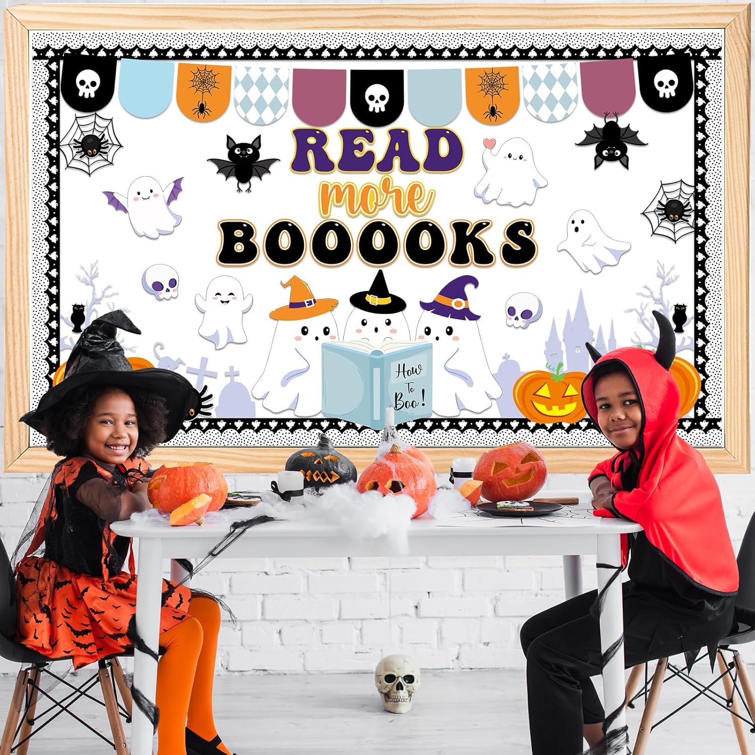 Halloween Bulletin Board Decorations Classroom Party Decor