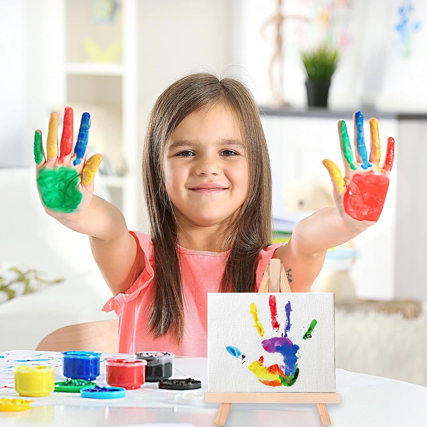Jekkis 9 Inch Easel Set of 12 for Painting