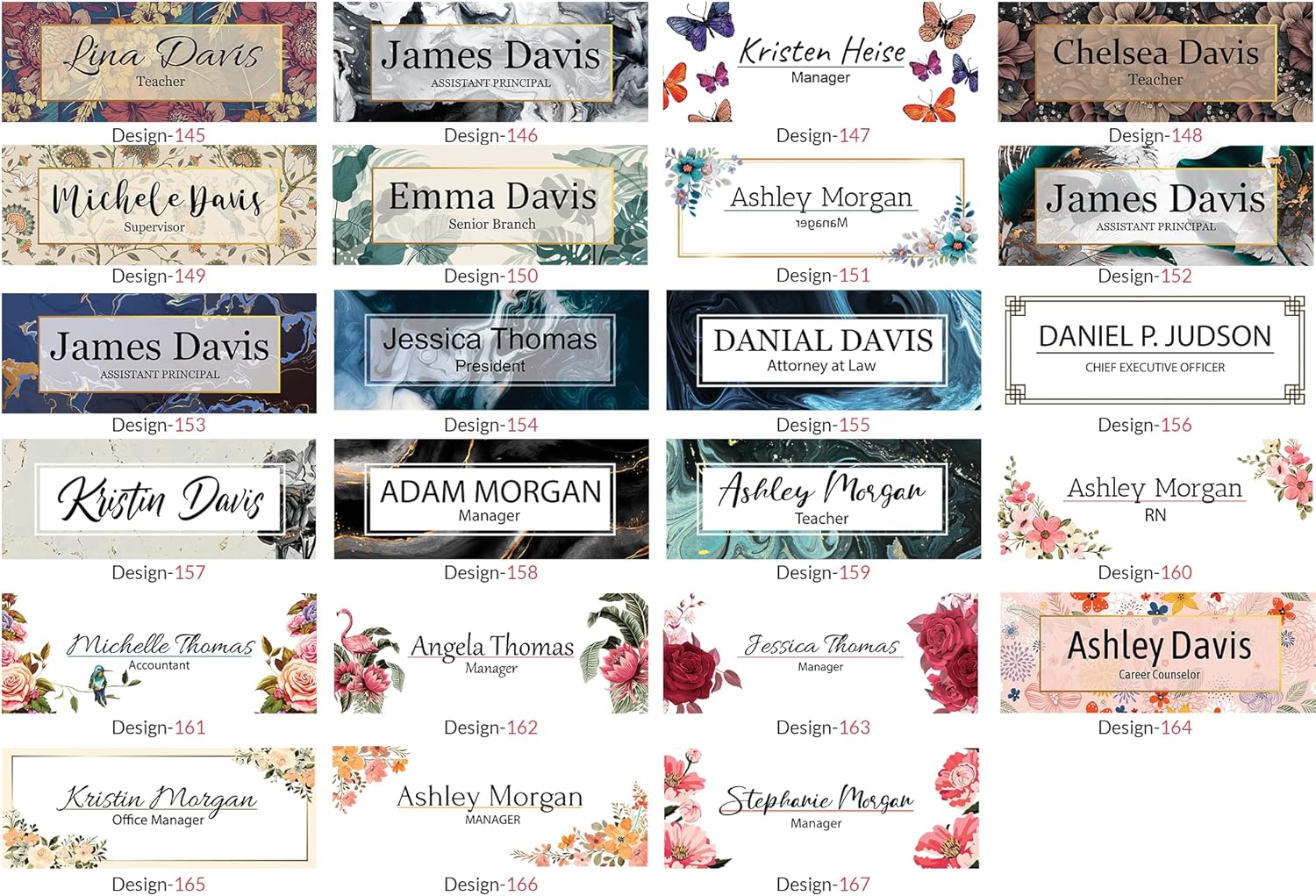 Personalized Office Desk Name Plate Sign
