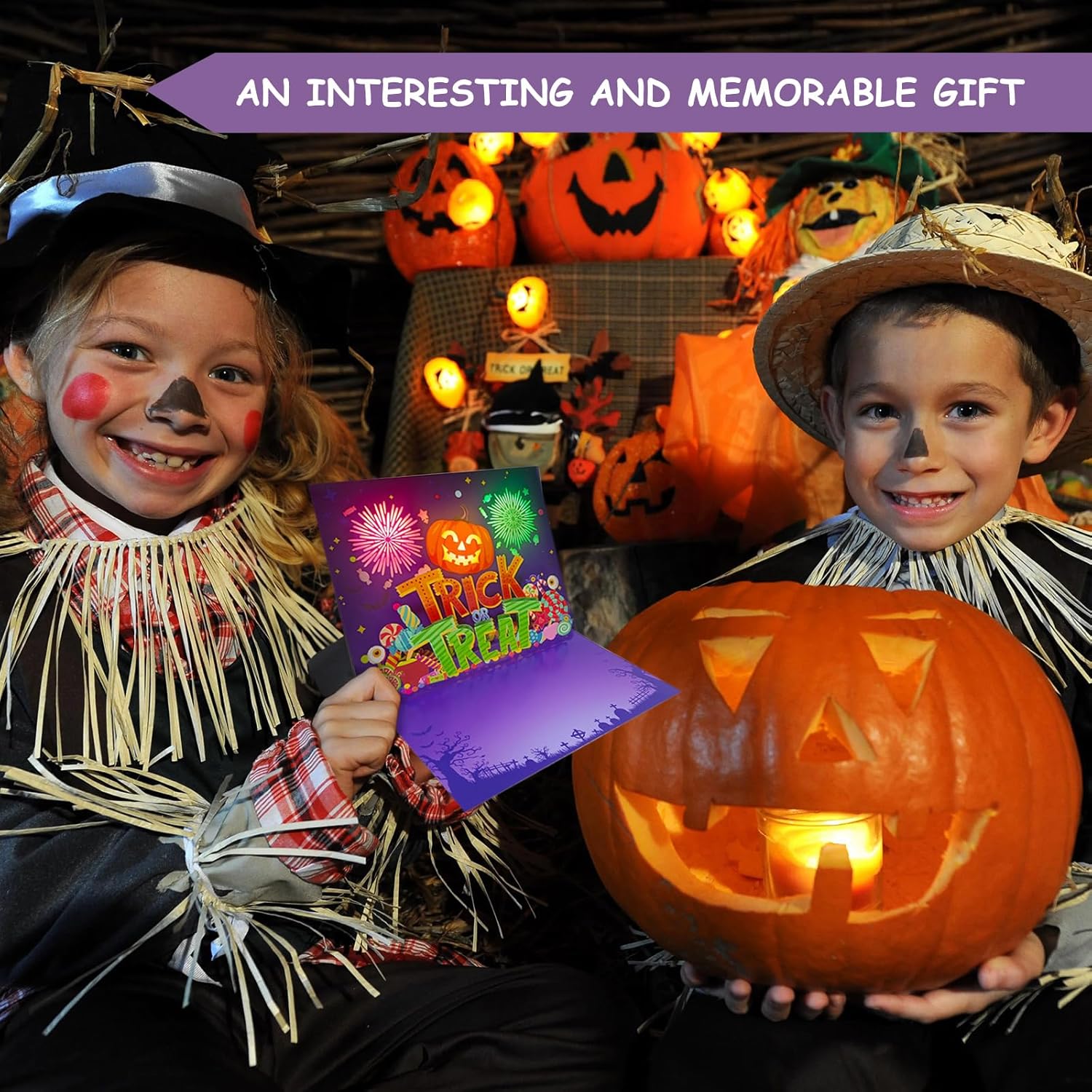 3D Pop Up Halloween Card with Light and Music