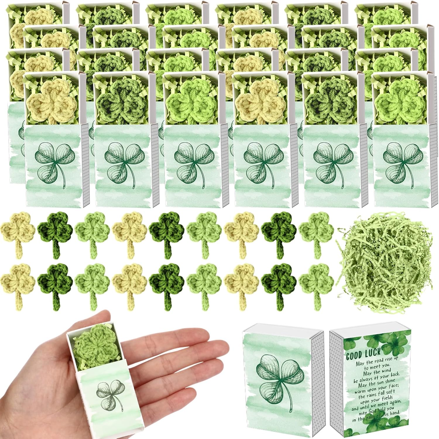 Wettarn 24 Piece St Patricks Day Gift Set