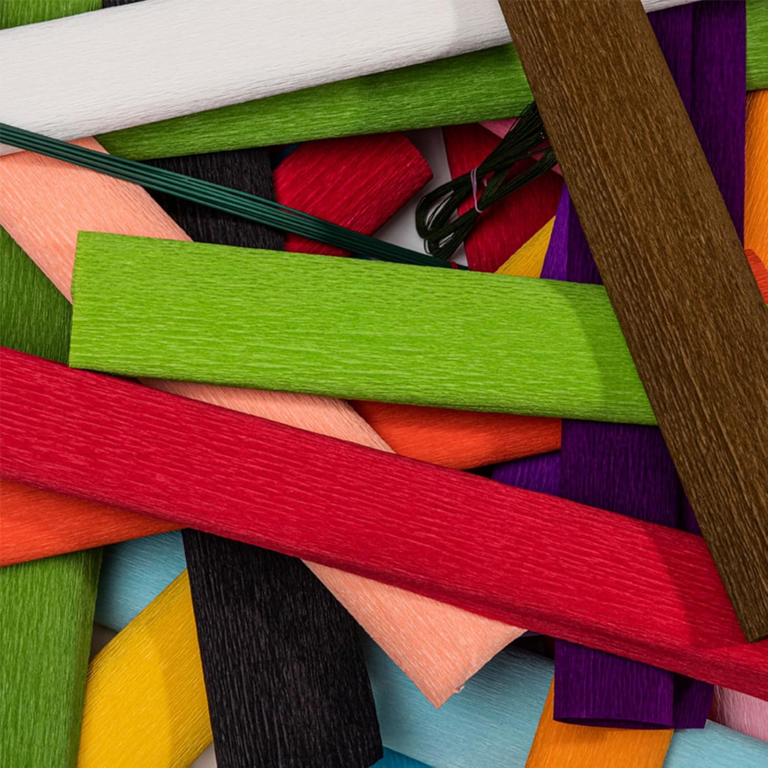 Yellow Crepe Paper Streamers 1 Roll Party Decor
