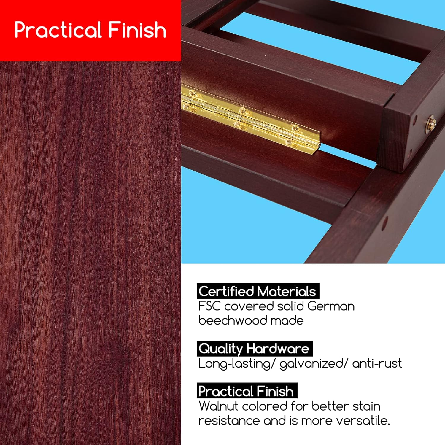 MEEDEN H-Frame Easel with Storage Tray