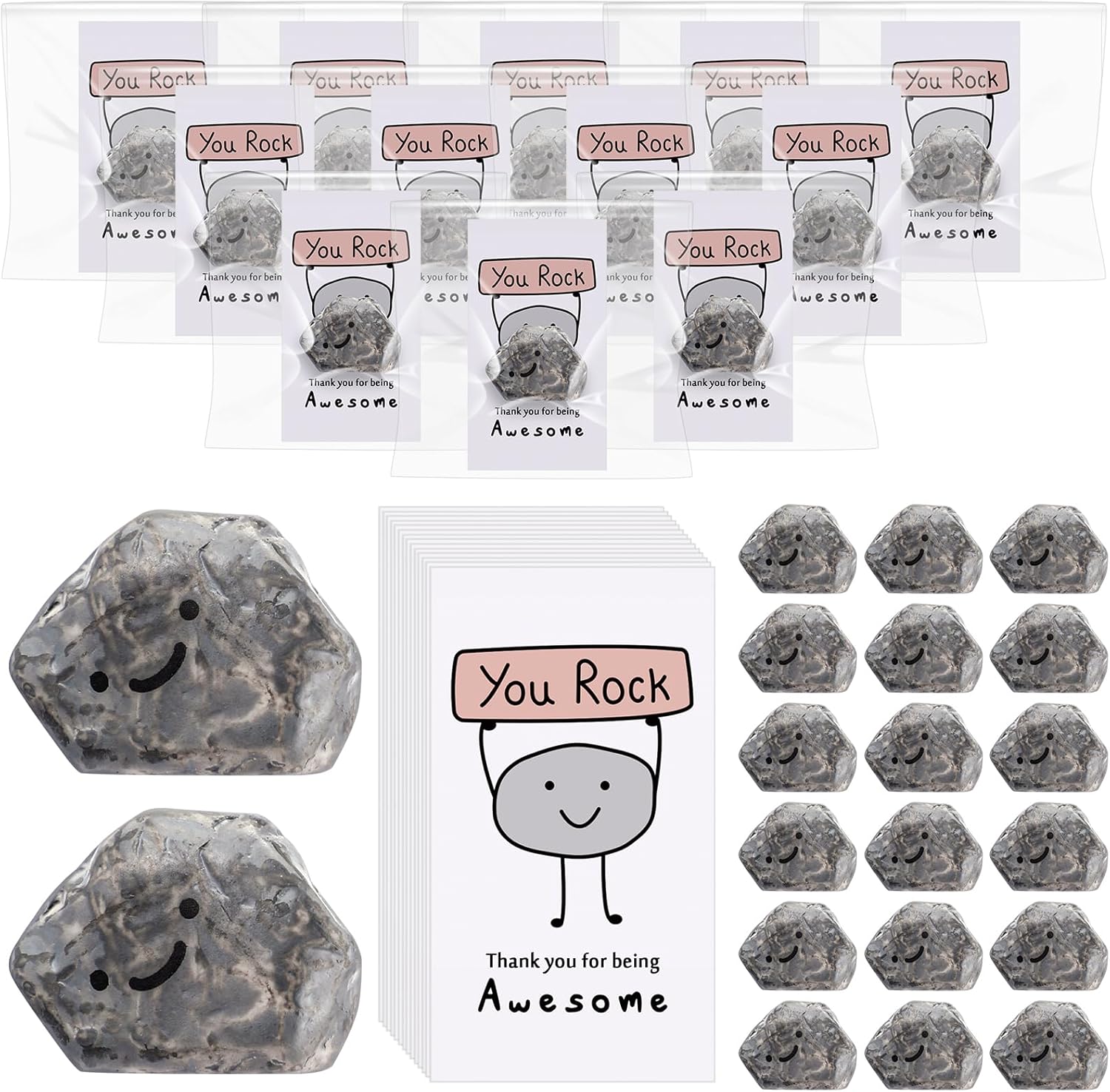 Huwena 30 Sets You Rock Appreciation Gifts