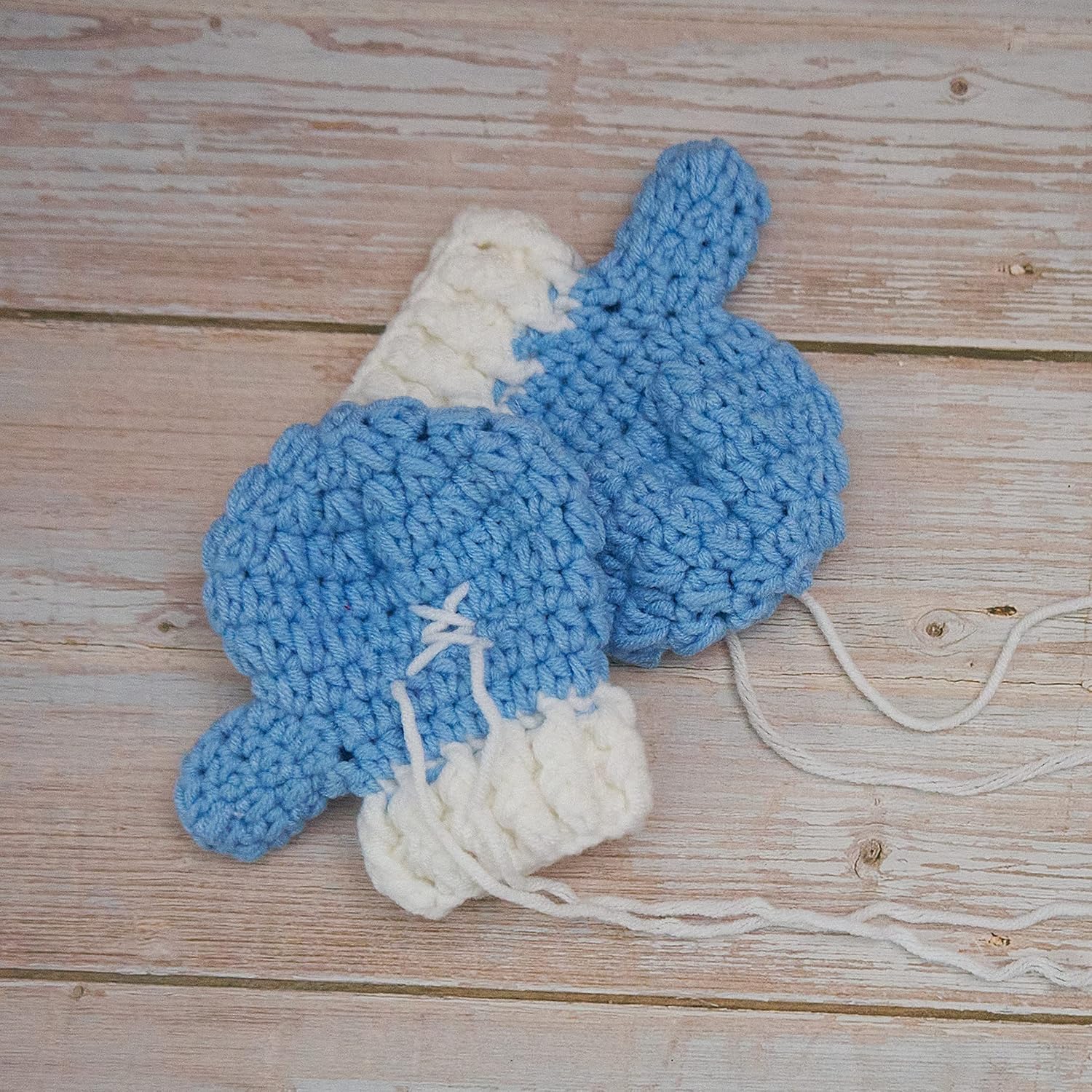 Newborn Baby Photography Prop Set Crochet Gloves and Pants
