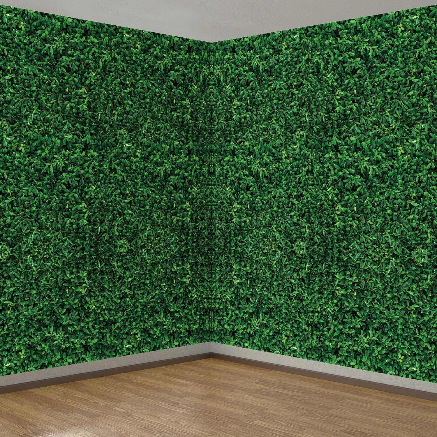 Tatuo 54x108 Inch Green Leaf Backdrop 3 Pack