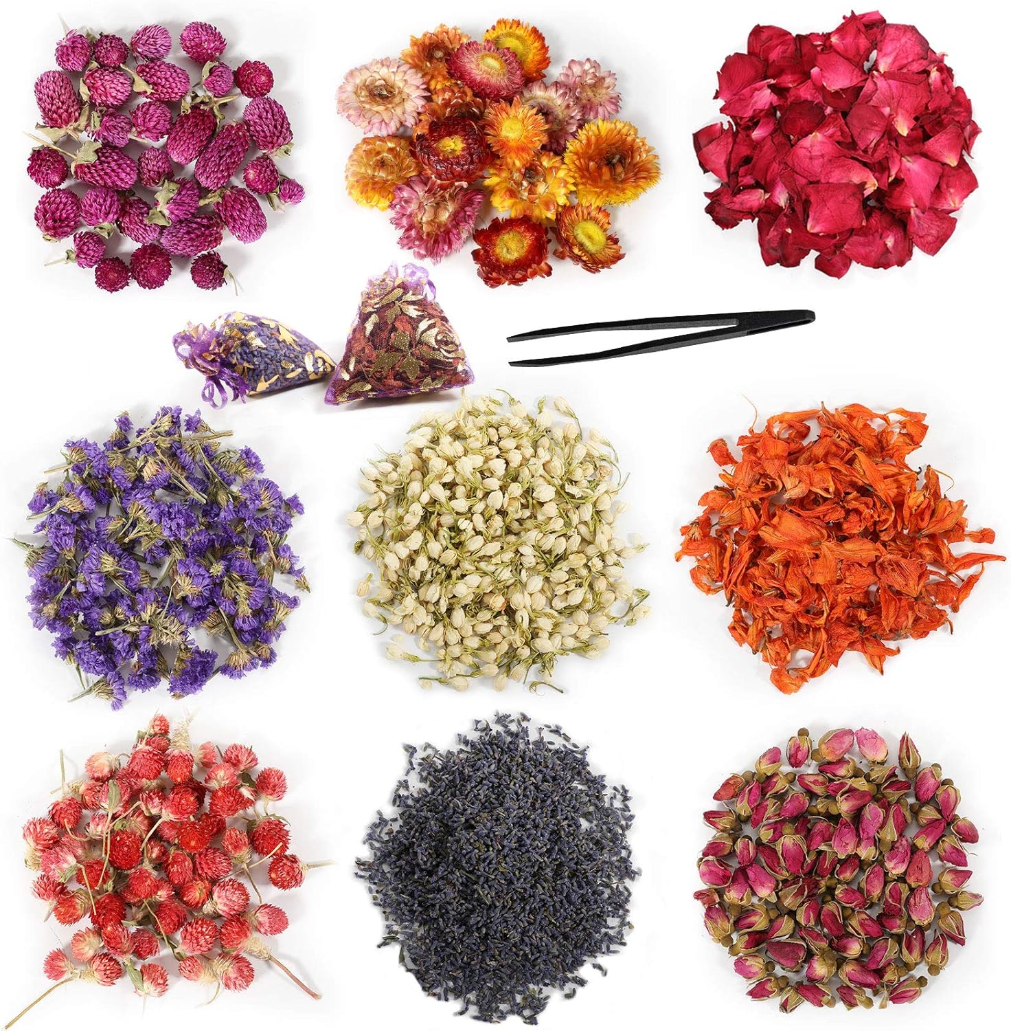 SACATR Natural Dried Flower for Soap Making